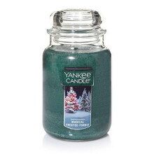 Yankee Candle Magical Frosted Forest vonav klasick sviecka s jedn m kn tom, 656 ml, velk n doba, doba horenia viac ako 110 hod n.