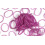 Rainbow Loom Sweets: Rosa Pastel de Fada 2