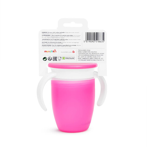 Munchkin Munchkin Miracle 360 Becher Farben können variieren, 7 oz 2