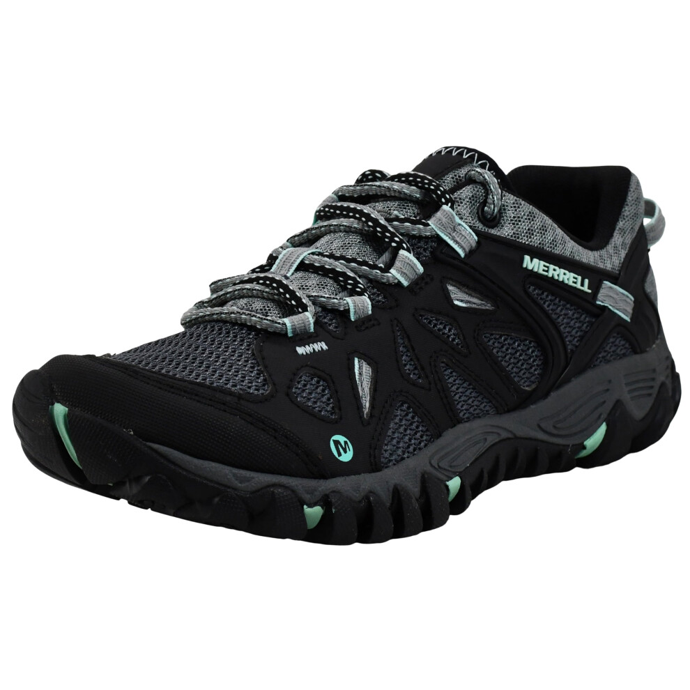 Chaussures De Randonn E Aquatiques Merrell All Out Blaze Aero Sport Pour Femme, Noir/Aventurine, Pointure 7, Us-image