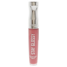Rimmel Stay Glossy Lipgloss     nicht klebende und leichte Formel f  r Lippenfarbe und Glanz     150 Claridge's Ruby .18oz