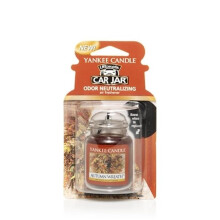 Osvie ovac vzduchu Yankee Candle Autumn Wreath do auta s v nou jedla a korenia