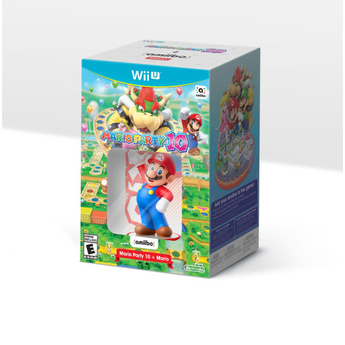 Nintendo Mario Party 10 + Mario amiibo Bundle - Wii U 1