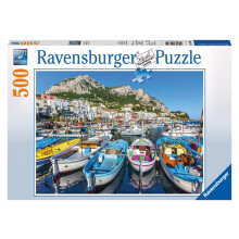 Ravensburger Färgglad Marina 500 Bitars Pussel för Vuxna - Varje Bit är Unik, Softclick Teknik för Perfekt Passform