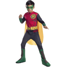 DC Superheroes Robin Costume Child's Medium