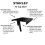STANLEY Stanley ATS-106 TV Top Shelf-Liten, 6-Inch Bredd 2