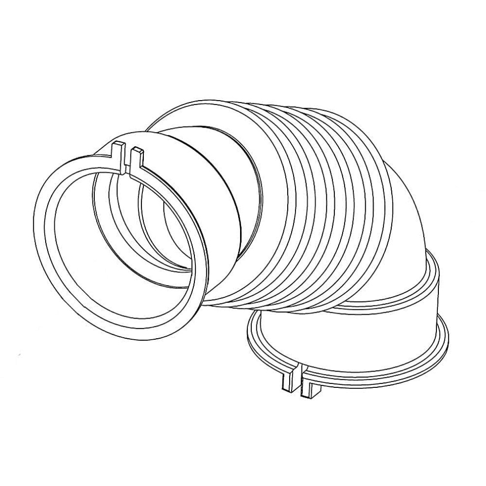 Samsung DC67-00467A Washer Dispenser Hose Genuine Original Equipment Manufacturer (OEM) part