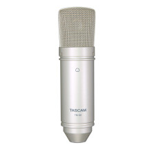 Tascam TM-80 Large Diaphagm Condenser Microphone Silver