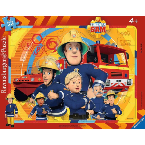 Ravensburger Puslespil 33 Brandmand Sam