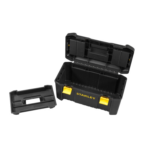 STANLEY Stanley Tools and Consumer Storage STST19331 Stanley Essential Toolbox  19""""  Black/Yellow 1