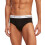 Tommy Hilfiger Tommy Hilfiger Uomo 4-Pack Slip Cotone, Nero, Medio 2