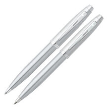 Sheaffer 100 Ballpoint Pen and 0.7mm Pencil Set (Chrome) by Sheaffer