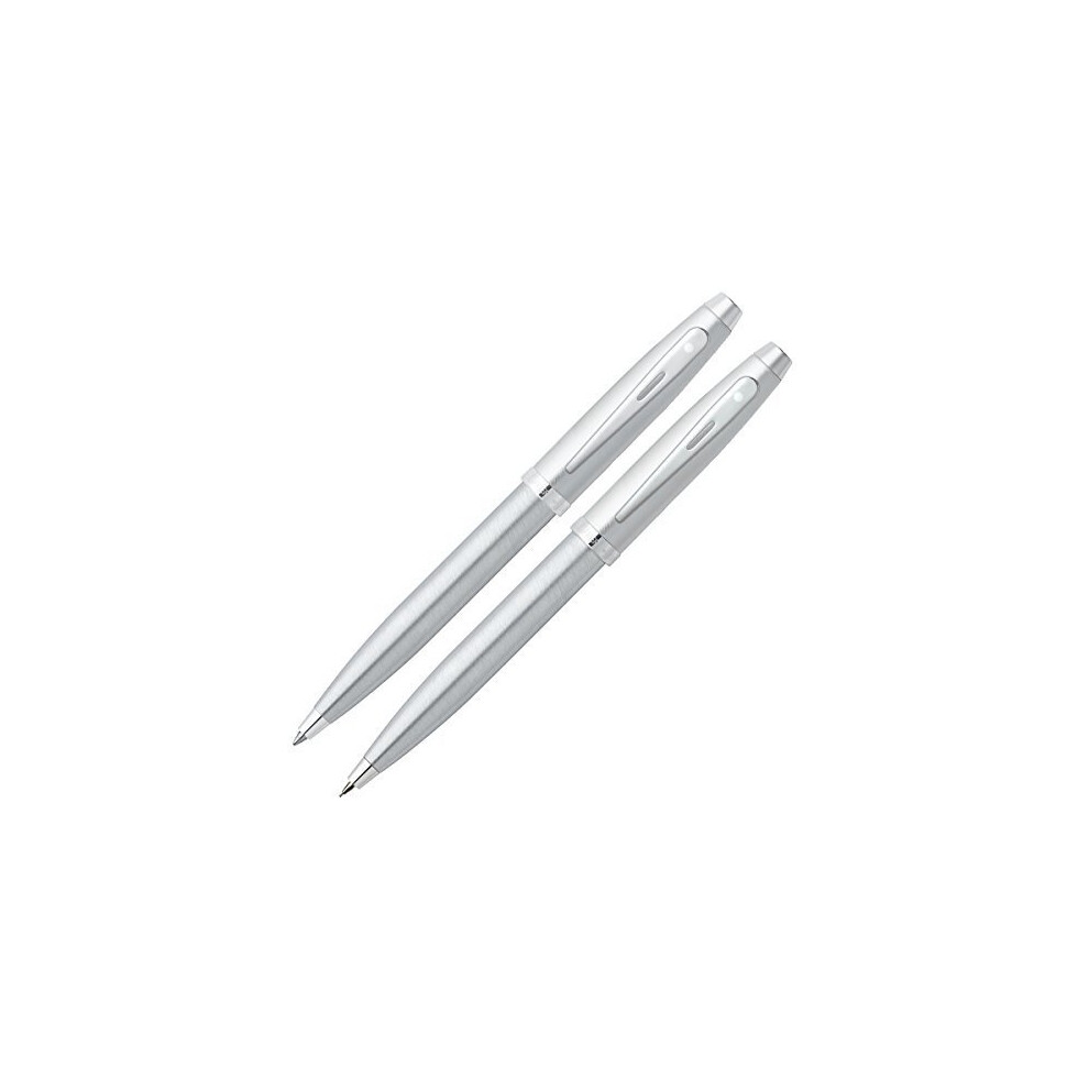 Sheaffer 100 Ballpoint Pen And 0.7Mm Pencil Set (Chrome) By
