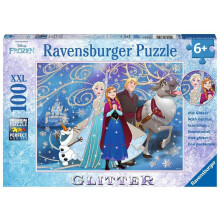 Puzzel 300 stukken De Frozen - XXL glinsterende stukken - Ravensburger