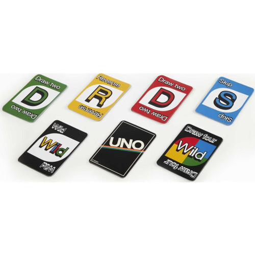 Mattel Mattel Games UNO: Retro - Juego de cartas multicolor 1