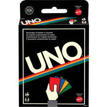 Mattel Games UNO: Retro - Juego de cartas multicolor