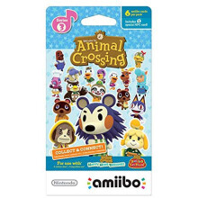 Karty amiibo Nintendo Animal Crossing, seria 3 (6 szt.) — Nintendo Wii U