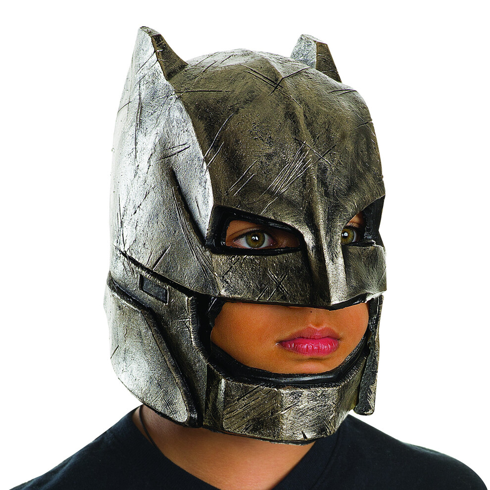 Rubies Rubie's Costume Batman V Superman: Dawn Of Justice Kid's Armored Batman Full Mask
