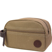 Timberland Canvas Travel Kit Caqui 1 Tamanho nico