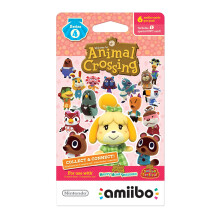 Karty amiibo Nintendo Animal Crossing, seria 4 (6 szt.) — Nintendo Wii U