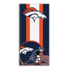 Luoteis-NFL Denver Broncos Unisex -aikuisten rantapyyhe, puuvillapolyesteri, 76 x 152 cm, Zone Read