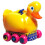 Mattel Hot Wheels Batman Returns De Pinguïn Eend Schaalvoertuig 2