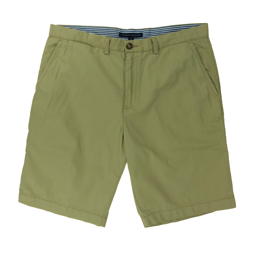 Tommy Hilfiger Mens Academy Flat Front Chino Short (36)