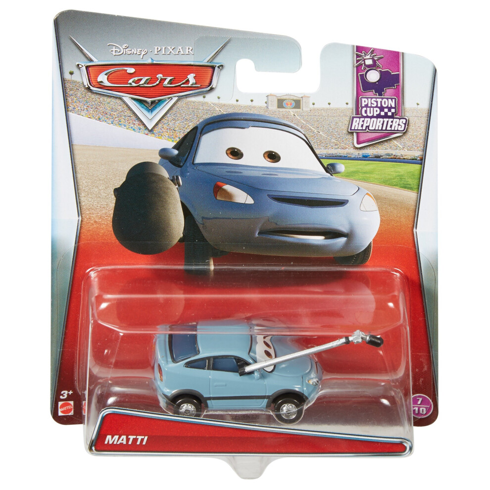 New Mattel Disney Pixar Cars Matti Die-Cast Vehicle Dvv59