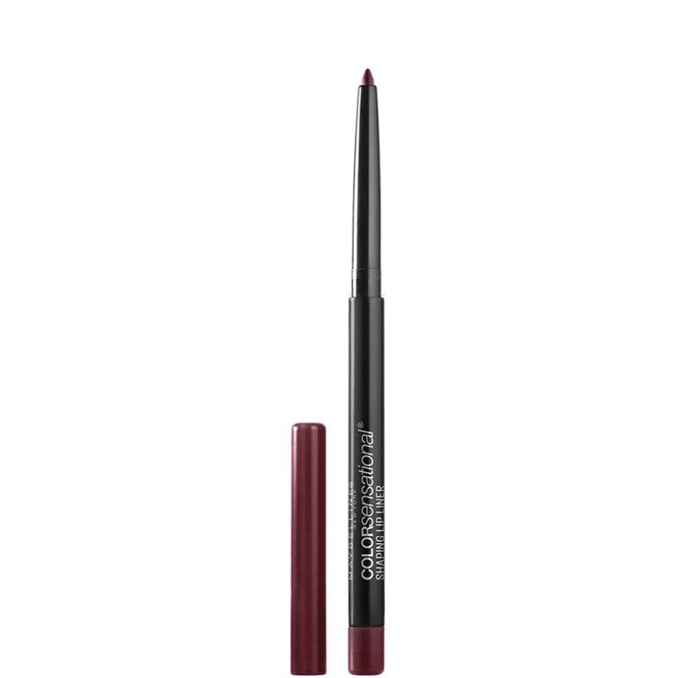 Maybelline Color Sensational Shaping Lip Liner with Self-Sharpening Tip  Plum Passion  Wine Plum  1 Count
