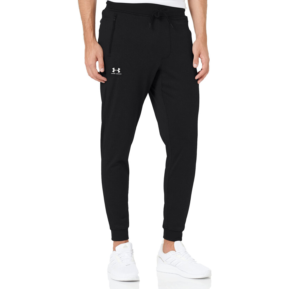 Under Armour Men's Black Sportstyle Pants 'Black' 1290261-001 - Image 5