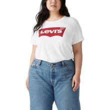 T-shirt parfait Levi's Femme Plus Size, Batwing Blanc, 3X