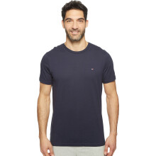 Tommy Hilfiger Herr Core Flag Crew Neck Tee, Mörk Navy, X-Large