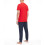 Tommy Hilfiger Tommy Hilfiger Herr Core Flag Crew Neck Tee, Mahogany, X-Large 2