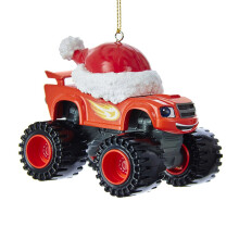Nickelodeon Kurt Adler 3.5-Inch Blaze Truck Ornament