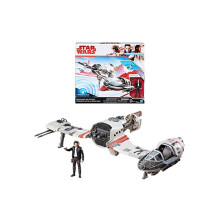 STAR WARS Force Resistance Ski Speeder en Captain Poe Dameron-figuur