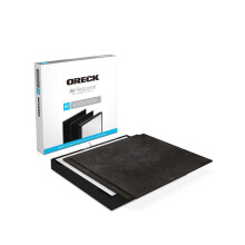 ORECK CERTIFICERET HEPA Media + Lugtkontroludskiftningsfilter Kit Type B3 til Air Response Medium WK16001 1-COUNT AK46001 Sort