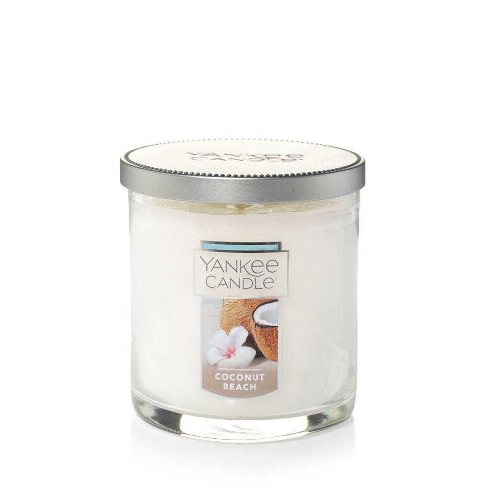 Yankee Candle Coconut Beach Scented  Classic 7oz Small Tumbler Single Wick Candle  Over 35 Hours of Burn Time