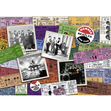 Ravensburger The Beatles Biljetter 1000 Bitars Pussel för Vuxna - Varje Bit är Unik, Softclick Teknik Gör att Bitar Passar Perfekt