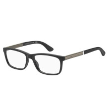 Tommy Hilfiger Plastic retangular culos 55 0003 preto fosco