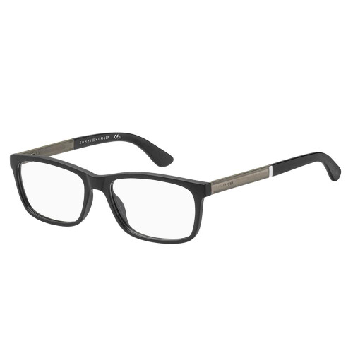 Tommy Hilfiger Tommy Hilfiger Plastic retangular    culos 55 0003 preto fosco