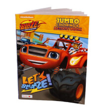 Nickelodeon Blaze and the Monster Machines """"""""Let's Blaze"""""""" Jumbo Coloring and Activity Book
