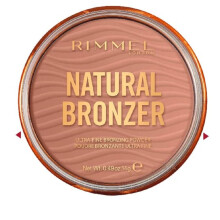 Rimmel London Natural - 021 Sun Light - Bronzer, Matte Finish, 0.49oz