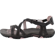 Merrell Women's Sandspur Rose Leather Sandal Black/Lilac Keepsake 7 M US