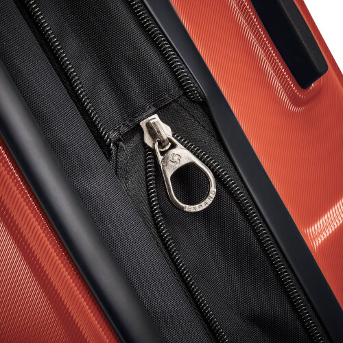 Samsonite Mala Dura Expansível Samsonite Centric com Rodas Giratórias, Laranja Queimado, 20 Polegadas de Mão 1