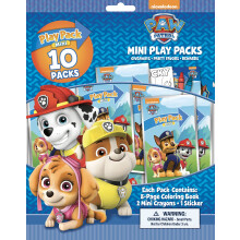 Bendon Paw Patrol 10 Mini Play Packs  36 months to 144 months