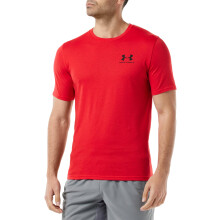 Under Armour Herr UA Sportstyle Kortärmad T-shirt 3XLT Röd