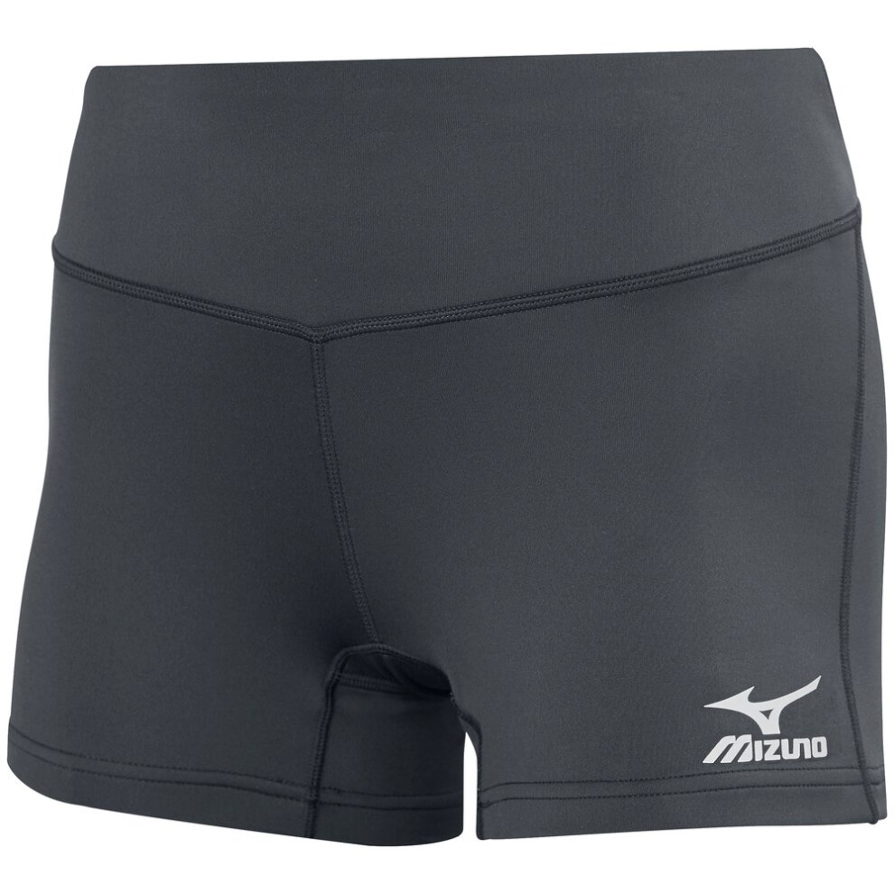 Mizuno Victory 3.5"""" Inseam Volleyball Shorts Charcoal