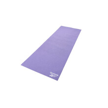 Joogamatto - REEBOK - Kaksipuolinen - 6 mm - Violetti/Harmaa - Liukumaton