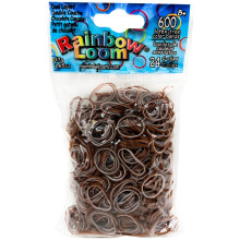 Rainbow Loom Dual Lay Collection: Chokolade Cupcake gummib?nd med 24 C-clips (600 Count)