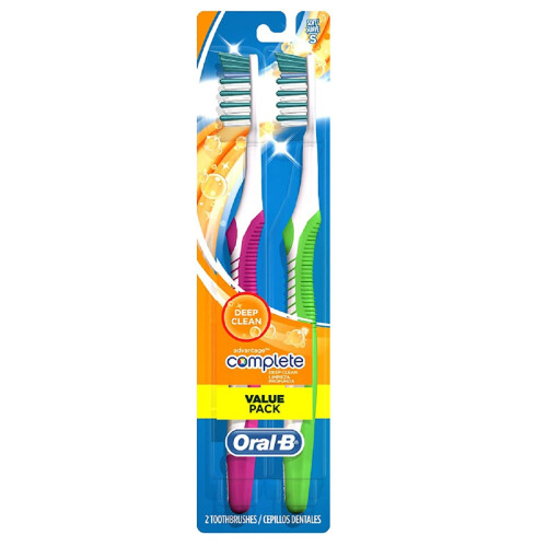 Oral-B Oral-B Complete Deep Clean Toothbrushes Soft 2 Count